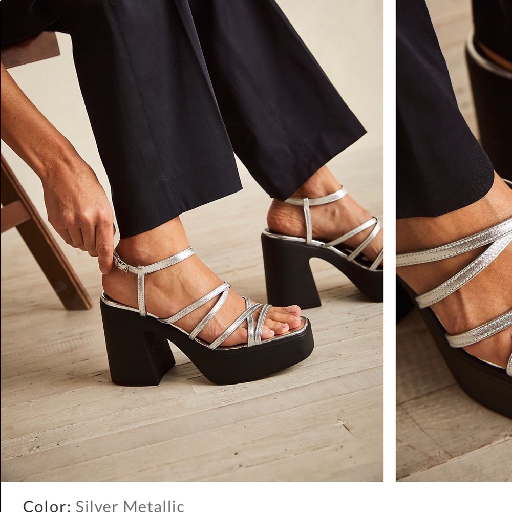 Free People Heels, Brand New in box. NEVER WORN.